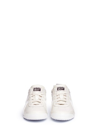 Front View - Click To Enlarge - ONITSUKA TIGER - 'Mexico 66' patent leather sneakers