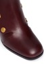Detail View - Click To Enlarge - MULBERRY - 'Marylebone' press stud knee high leather boots