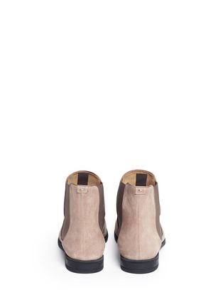 Back View - Click To Enlarge - HARRYS OF LONDON - 'Mark' suede Chelsea boots