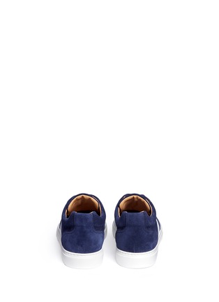 Back View - Click To Enlarge - HARRYS OF LONDON - 'Mr Jones Bolt' suede sneakers