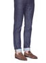 Figure View - Click To Enlarge - HARRYS OF LONDON - 'Edward' suede step-in penny loafers