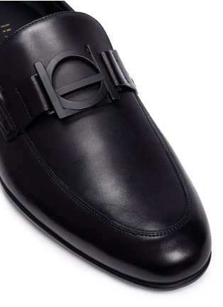 Detail View - Click To Enlarge - HARRYS OF LONDON - 'Downing' calfskin leather loafers