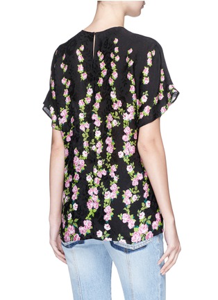 Figure View - Click To Enlarge - GUCCI - 'Climbing Roses' jacquard top