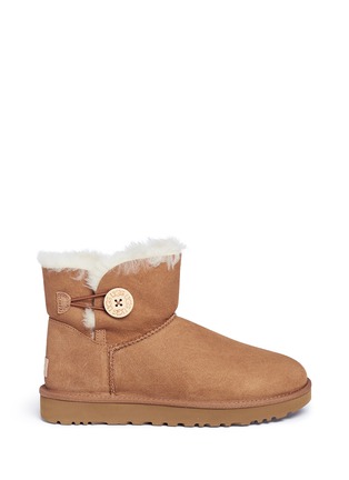 Main View - Click To Enlarge - UGG - 'Mini Bailey Button II' ankle boots