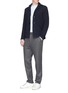 Figure View - Click To Enlarge - TOMORROWLAND - Wool-silk pants
