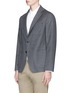 Front View - Click To Enlarge - TOMORROWLAND - Wool-silk soft blazer