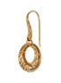 Detail View - Click To Enlarge - JOHN HARDY - 18k gold chain effect hoop drop earrings