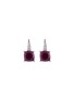 Main View - Click To Enlarge - JOHN HARDY - Diamond magic cut ruby silver drop earrings