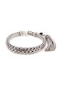 Main View - Click To Enlarge - JOHN HARDY - Sapphire onyx tassel charm silver woven chain bracelet