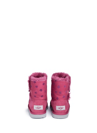 Back View - Click To Enlarge - UGG - 'Bailey Button II Stars' toddler boots