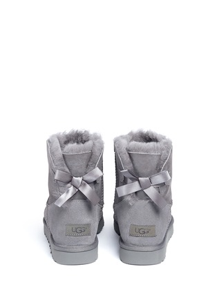 Back View - Click To Enlarge - UGG - 'Mini Bailey Bow II' ankle boots
