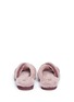 Back View - Click To Enlarge - UGG - 'Abela' sheepskin shearling suede slide sandals