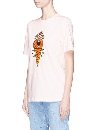 Front View - Click To Enlarge - MARIO CARPE X LANE CRAWFORD - Ice cream print T-shirt
