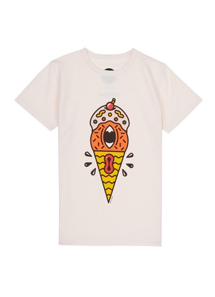 Main View - Click To Enlarge - MARIO CARPE X LANE CRAWFORD - Ice cream print kids T-shirt