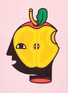 Detail View - Click To Enlarge - MARIO CARPE X LANE CRAWFORD - Apple head print T-shirt