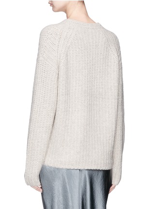 Back View - Click To Enlarge - VINCE - V-neck cashmere blend sweater
