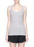 Main View - Click To Enlarge - VINCE - Double stripe Pima cotton tank top
