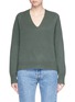 Main View - Click To Enlarge - VINCE - V-neck raglan sleeve cashmere sweater