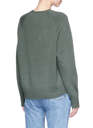 Figure View - Click To Enlarge - VINCE - V-neck raglan sleeve cashmere sweater