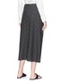Figure View - Click To Enlarge - VINCE - Tie flap star print crepe midi skirt