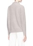 Back View - Click To Enlarge - VINCE - Funnel neck cashmere sweater