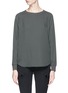 Main View - Click To Enlarge - VINCE - Silk satin long sleeve top