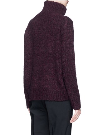 Figure View - Click To Enlarge - VINCE - Turtleneck marled sweater