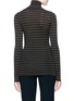 Back View - Click To Enlarge - VINCE - Stripe cashmere turtleneck sweater