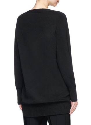 Back View - Click To Enlarge - VINCE - Wool-cashmere blend sweater