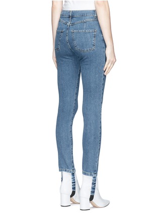 Back View - Click To Enlarge - MAGDA BUTRYM - 'Benson' stirrup jeans
