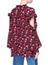 Back View - Click To Enlarge - MAGDA BUTRYM - 'Forli' cutout shoulder floral print silk shirt