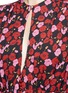 Detail View - Click To Enlarge - MAGDA BUTRYM - 'Gela' floral print silk high-low dress
