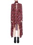 Main View - Click To Enlarge - MAGDA BUTRYM - 'Gela' floral print silk high-low dress