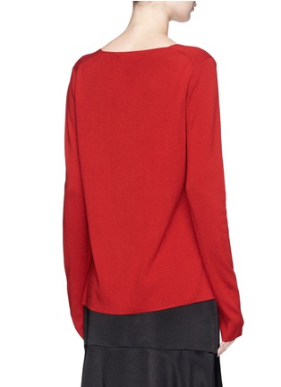 Back View - Click To Enlarge - T BY ALEXANDER WANG - V-neck sweater
