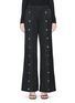 Main View - Click To Enlarge - T BY ALEXANDER WANG - Snap button drawstring wide leg pants