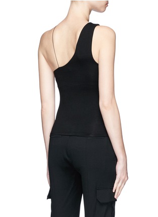 Back View - Click To Enlarge - T BY ALEXANDER WANG - Asymmetric tank top