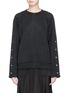 Main View - Click To Enlarge - T BY ALEXANDER WANG - Snap button sleeve sweatshirt