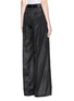 Back View - Click To Enlarge - T BY ALEXANDER WANG - Mock wrap satin wide leg pants