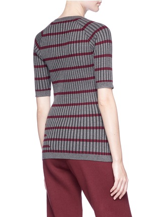 Figure View - Click To Enlarge - T BY ALEXANDER WANG - Rib knit stripe sweater