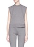 Main View - Click To Enlarge - T BY ALEXANDER WANG - Tie back French terry sweatshirt