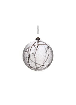 Main View - Click To Enlarge - SHISHI - Branch iced glass large Christmas ornament