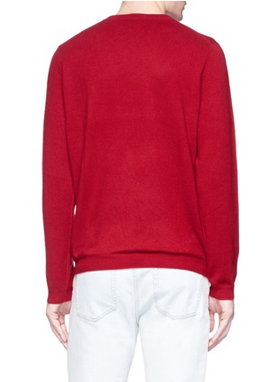 Back View - Click To Enlarge - INK. X LANE CRAWFORD - Crew neck cashmere sweater