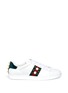 Main View - Click To Enlarge - GUCCI - 'Ace' glass pearl studded leather sneakers