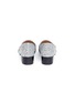 Back View - Click To Enlarge - GUCCI - Web stripe glitter leather loafers