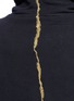 Detail View - Click To Enlarge - HAIDER ACKERMANN - 'Perth' metallic embroidered hoodie