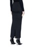 Back View - Click To Enlarge - HAIDER ACKERMANN - 'Nagel' metallic embroidered jersey pencil skirt