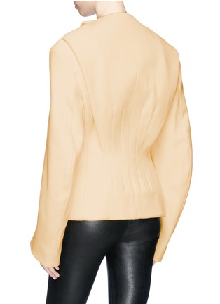 Back View - Click To Enlarge - HAIDER ACKERMANN - 'Franklin' darted wool coat