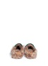 Back View - Click To Enlarge - GUCCI - 'Princetown' lamb fur velvet slide loafers