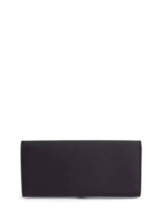 Detail View - Click To Enlarge - GUCCI - 'Dionysus' buckle satin clutch