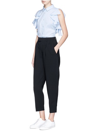 Figure View - Click To Enlarge - COMME MOI - Cropped tapered pants